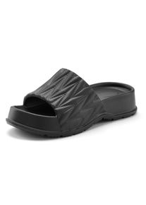 French Connection Witt Damen Pantolette, schwarz, Gr&ouml;&szlig;e 36, 100% Synthetik