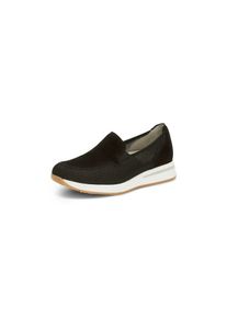 Peter Hahn Waldläufer - Slipper Agnes, schwarz, Gr. 41, Wechselfußbett, Kunstfaser