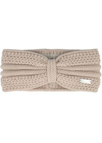 EISGLUT Esmeraldal Merino Stirnband Damen - beige - Gr. Einheitsgröße - Merinowolle/Polyacryl