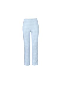 Tchibo - 7/8-Stretchhose - Damen - Gr. 54 - hellblau/kariert