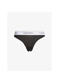 Calvin Klein Damen Slip Icon Cotton Modal schwarz