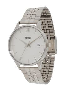 Cluse, Femmes Montre à affichage analogique 'Minuit', argent / blanc