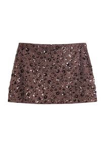 Bershka Rock Damen, schoko, Größe S