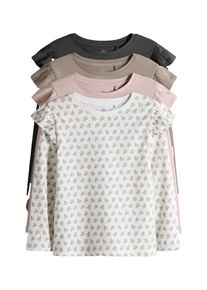 The Set, Filles T-Shirt, pierre / rose / noir / blanc