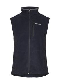 Columbia, Hommes Gilet de sport 'Fast Trek', gris fonc&eacute; / noir / blanc