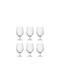 Glas »Daily 370 ml 6«, (6 tlg.) , farblos , Leonardo