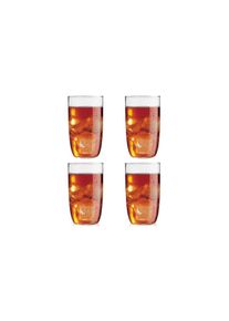 Glas »Kvadrant 4-teilig 0,5 l« , farblos , Bodum