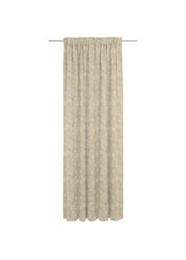 Vorhang, (1 St.), Vorhang Flower Cuvée Light aus 100% Bio-Baumwolle, Multiband (1 St) , beige , Adam