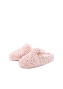 ELBSAND , Damen , Hausschuh Pantolette, Pantoffel, Mule, Sandale, kuscheliges Fellimitat , Bequemer Hausschuh zum Reinschlüpfen