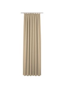 Vorhang, (1 St.), Vorhang Indian Cortezada Light aus 100% Bio-Baumwolle, Kräuselband , beige , Adam