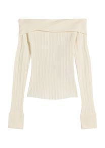 Bershka Pullover Damen Gr&ouml;&szlig;e S hellbeige