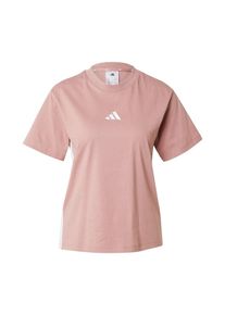 adidas Sportswear Funktionsshirt 'Essentials' Damen, beige / weiß, Größe XL/XXL