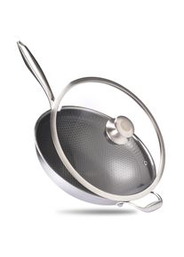 Reishunger Premium Wok | Ø 32cm | Antihaftbeschichtung | Induktion