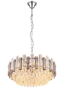 Globo Orgina Kronleuchter Chrom, 12-flammig