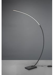 Trio Leuchten Bangkok Bogenleuchte LED Schwarz, 1-flammig