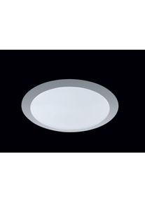 Trio Leuchten GONZALO Deckenleuchte LED Titan, Wei&szlig;, 1-flammig