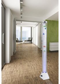 Globo MENDOZA Wassersäule LED Silber, 12-flammig, Farbwechsler