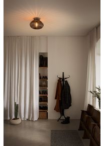 LEDVANCE 1906 Carved Deckenleuchte Schwarz, 1-flammig