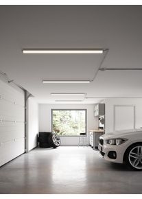 Nordlux Westport Außendeckenleuchte LED Grau, 1-flammig