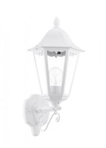 Eglo Leuchten Eglo NAVEDO Wandaussenleuchte Weiß, 1-flammig