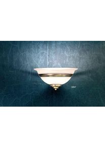 Globo TOLEDO Wandleuchte Altmessing, 1-flammig
