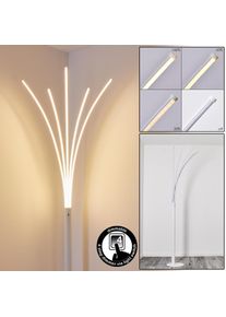 hofstein Bakersfield Stehleuchte LED Weiß, 1-flammig