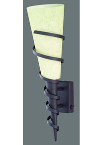 Trio Leuchten CAMPO Wandleuchte Braun, Rostfarben, 1-flammig