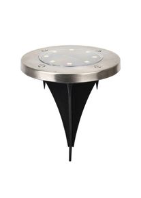 Globo ROCKY Solarleuchte LED Schwarz, 8-flammig