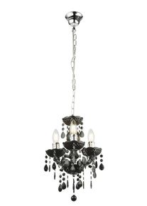 Globo CUIMBRA Pendelleuchte Schwarz, 3-flammig