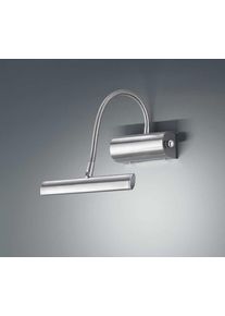 Trio Leuchten CURTIS Wandleuchte LED Nickel-Matt, 1-flammig