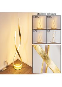 hofstein Medle Stehleuchte LED Gold, 1-flammig