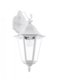 Eglo Leuchten Eglo NAVEDO Wandaussenleuchte Weiß, 1-flammig