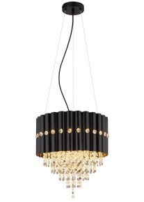 Globo Eleos Kronleuchter Schwarz, 3-flammig