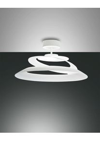 Fabas Luce Aragon Deckenleuchte LED Weiß, 1-flammig