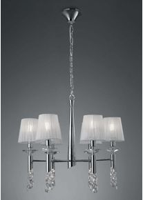 Mantra TIFFANY Pendelleuchte Chrom, 6-flammig