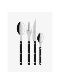 Sabre Paris Besteckset 4 tlg Bistrot schwarz