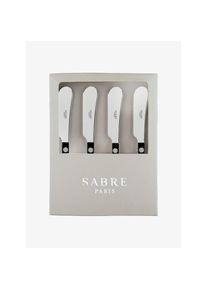 Sabre Paris Buttermesserset 4 tlg Bistrot schwarz