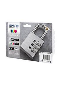 Epson 35XL Multipack - 4er-Pack - XL - Schwarz, Gelb, Cyan, Magenta - original - Blister mit RF- / akustischem Alarmsignal