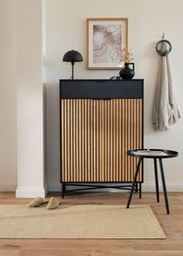 Table d’appoint en métal en noir50 cm, bonprix