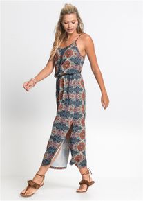 Maxikleid mit Seitenschlitzen in braun, Grösse 36/38 (S), bonprix