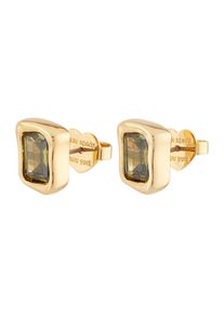 Kate Spade, Femmes Boucles d'oreilles 'Molten Glass Ohrstecker', or / vert