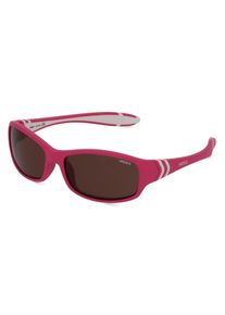 Mexx Eyes 5215 | Kinder-Sonnenbrille | Eckig | Fassung: Polycarbonat Pink | Glasfarbe: Braun