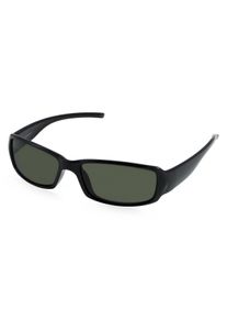 Fielmann G 2100 SUN CL | Kinder-Sonnenbrille | Eckig | Fassung: Polycarbonat Schwarz | Glasfarbe: Grau