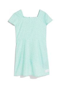 Calvin Klein Jeans, Filles Robe, vert pastel / blanc