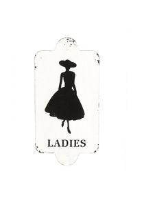 Metallbild »Metallbild - Ladies 28x14cm«, (1 St.) , schwarz-weiss , AMBIENTE HAUS