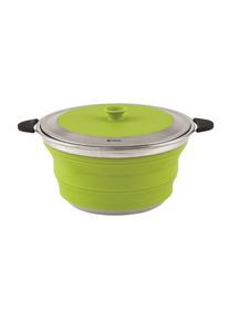 Kochtopf »Collaps Pot & Lid 4,5 L«, Kunststoff-Edelstahl, (2 tlg.) , grün , Outwell