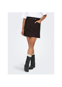 Only , Minirock »ONLDIANE HEIDI LIFE FAUX SUEDE SKIRT OTW« , braun , Wildlederimitatrock von Only
