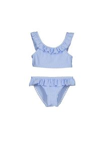 Blue Seven , Bandeau-Bikini »Mädchen Bikini Zweiteiler Bademode«, (2 St.) , blau , Cooles Design: Eine besondere Stoffwahl und liebevolle Details...