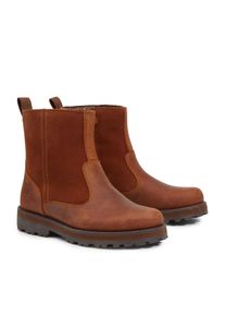 Timberland , Winterstiefel »COURMA KIDMID WARM LINED BOOT«, Stiefelette, Winterschuhe,gefüttert& wärmend , Winterstiefel von Timberland mit Schnürung