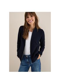 Cecil, Unisex, Blouson mit Reissverschluss, im Ottoman-Look, urban dunkelblau, XXL (46), Leichte Jacke f&uuml;r Unisex von Cecil